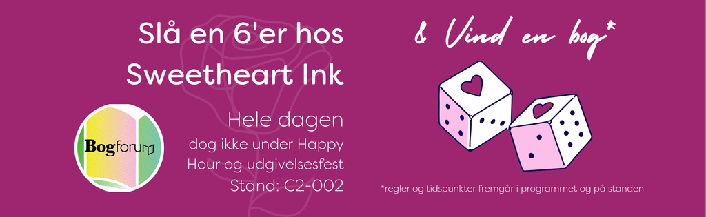 Slå en 6'er hos Sweetheart Ink på Bogforum